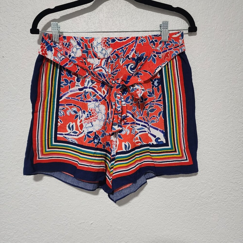 Anthropologie Ettitwa Floral Boho Short Size Small Multicolor NWT